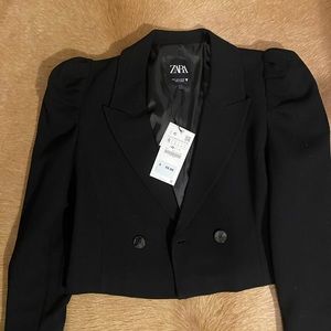 Zara Women’s Cropped Blazer - Size S - NWT